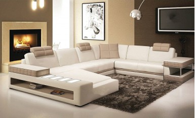 Prichard Leather Sofa Lounge Set